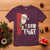 Funny Christmas Santa T Shirt I Saw That Vintage Retro Style - Wonder Print Shop