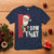 Funny Christmas Santa T Shirt I Saw That Vintage Retro Style - Wonder Print Shop