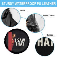 Funny Jesus I Saw That Spare Tire Cover Retro Christian Meme
