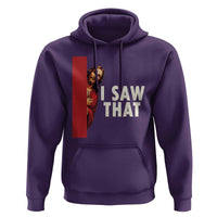 Funny Jesus I Saw That Hoodie Retro Christian Meme