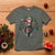 Christmas Motorcycle T Shirt Santa Biker Riding Motorcycle - Wonder Print Shop