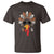 Funny Turkey Face T Shirt Family Matching Native Hat Cute Fall Thanksgiving - Wonder Print Shop