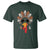 Funny Turkey Face T Shirt Family Matching Native Hat Cute Fall Thanksgiving - Wonder Print Shop