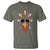Funny Turkey Face T Shirt Family Matching Native Hat Cute Fall Thanksgiving - Wonder Print Shop