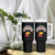 Funny Turkey Face Tumbler With Handle Thanksgiving Family Group Native American Costumes - Wonder Print Shop