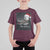 Merry Christmas T Shirt For Kid Santa To The Moon - Wonder Print Shop