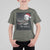 Merry Christmas T Shirt For Kid Santa To The Moon - Wonder Print Shop