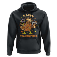 Funny Thanksgiving Hoodie Dabbing Gamer Turkey