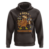 Funny Thanksgiving Hoodie Dabbing Gamer Turkey