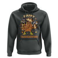 Funny Thanksgiving Hoodie Dabbing Gamer Turkey