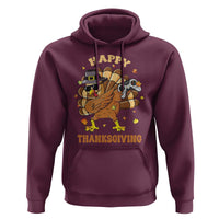 Funny Thanksgiving Hoodie Dabbing Gamer Turkey