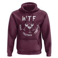 Thanksgiving Friends Hoodie WTF Wine Tasting Friends Drinking Club