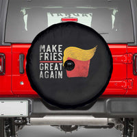 Funny Fries Spare Tire Cover Vintage Make Fries Great Again