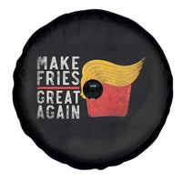 Funny Fries Spare Tire Cover Vintage Make Fries Great Again