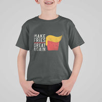 Funny Fries T Shirt For Kid Vintage Make Fries Great Again