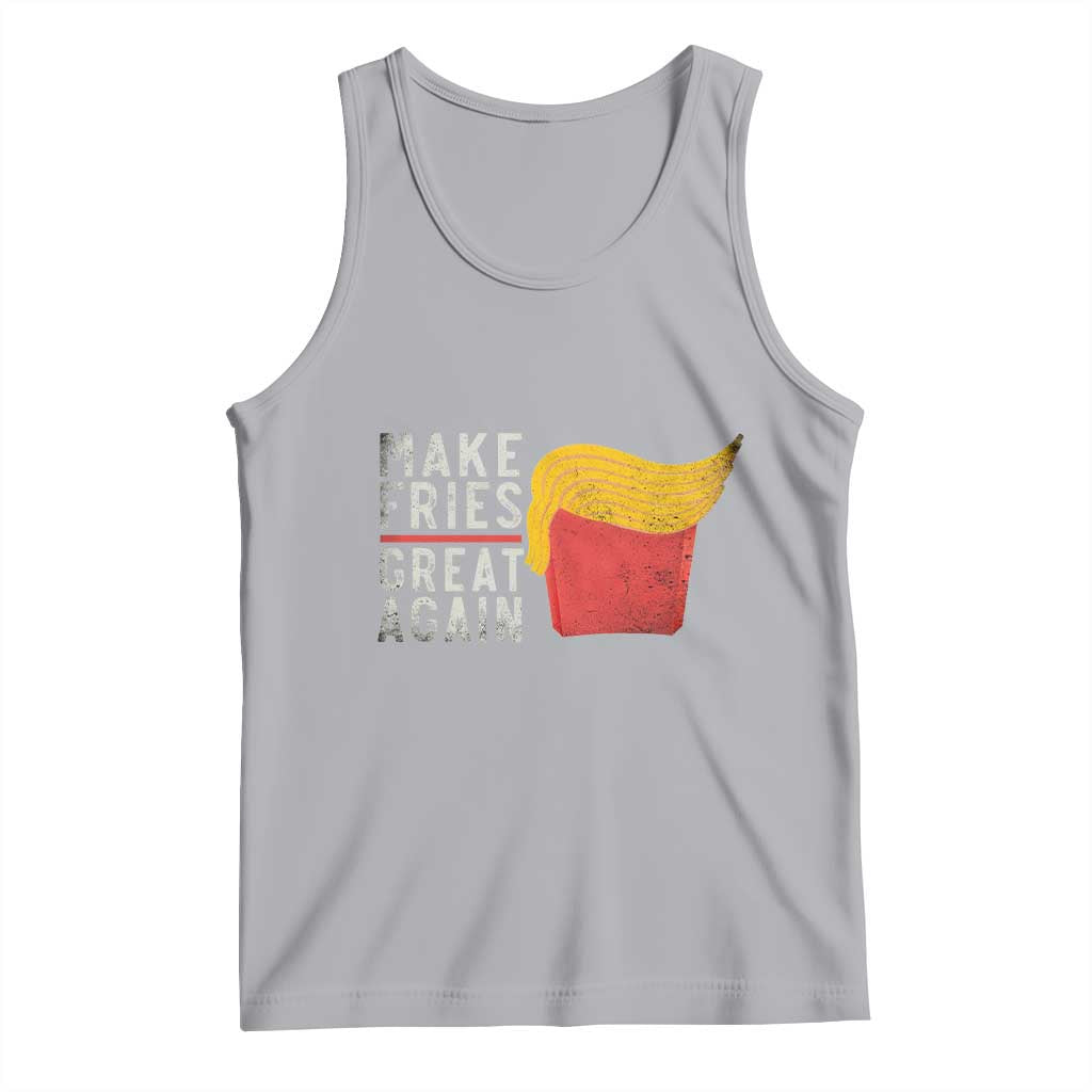 Funny Fries Tank Top Vintage Make Fries Great Again
