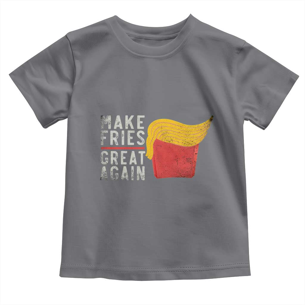 Funny Fries Toddler T Shirt Vintage Make Fries Great Again
