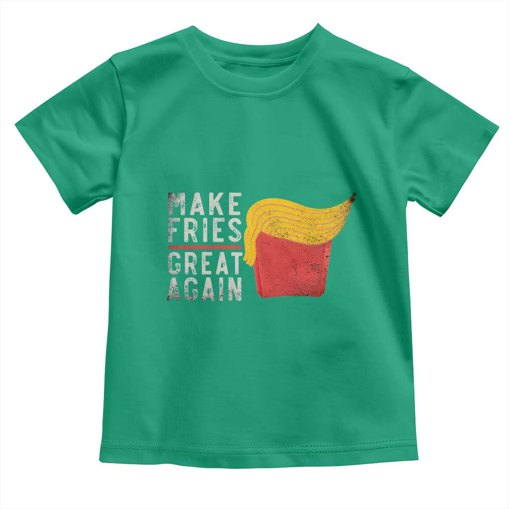 Funny Fries Toddler T Shirt Vintage Make Fries Great Again