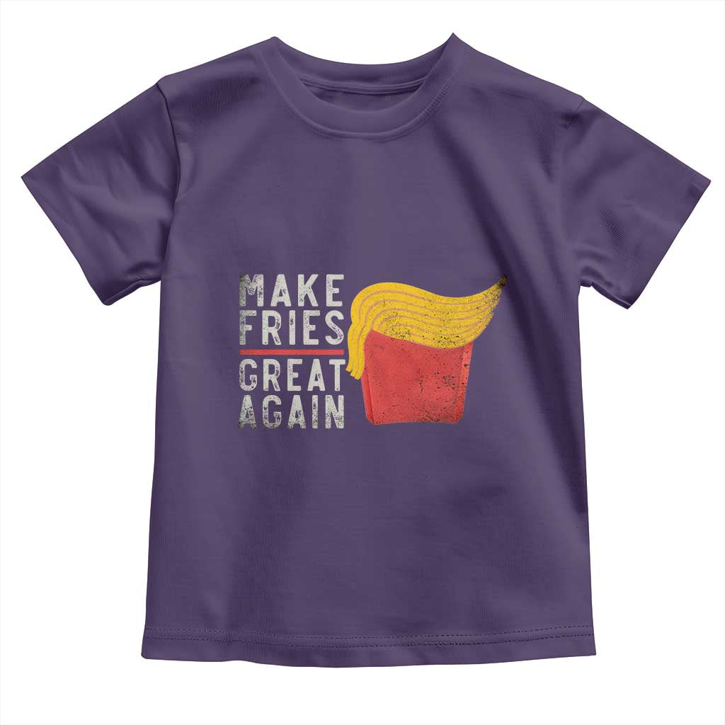 Funny Fries Toddler T Shirt Vintage Make Fries Great Again