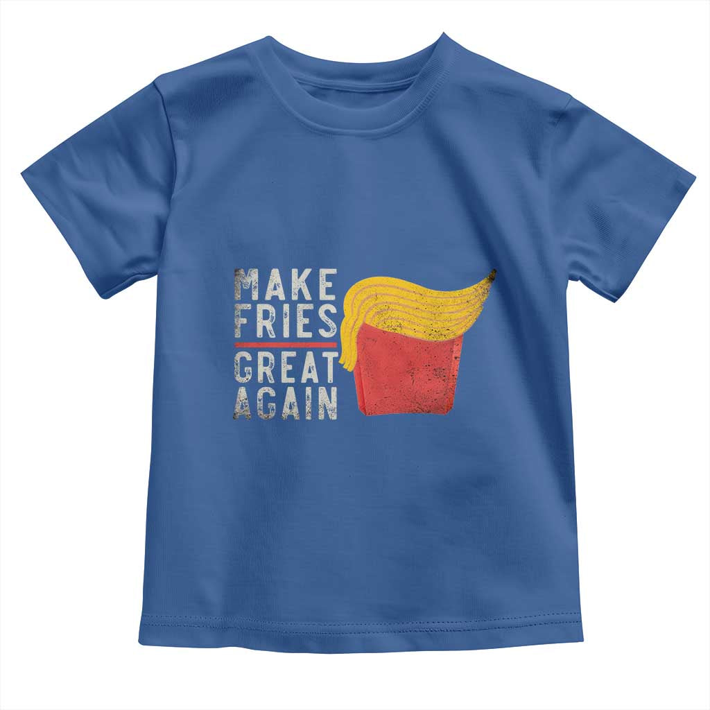 Funny Fries Toddler T Shirt Vintage Make Fries Great Again