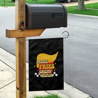 Funny Fries Garden Flag Make Fries Great Again Checkered
