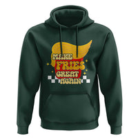 Funny Fries Hoodie Make Fries Great Again Checkered