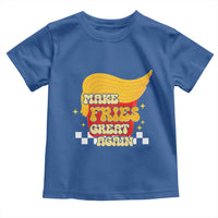 Funny Fries Toddler T Shirt Make Fries Great Again Checkered