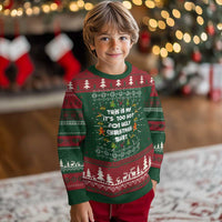 Funny Ugly Christmas Sweater This Is My It's Too Hot For Ugly Christmas Sweaters Family - Wonder Print Shop