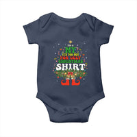 Too Hot Ugly Christmas Sweaters Baby Onesie Funny Xmas Elf