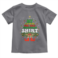 Too Hot Ugly Christmas Sweaters Toddler T Shirt Funny Xmas Elf