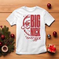 Christmas Santa T Shirt Fun Retro Big Nick Energy - Wonder Print Shop