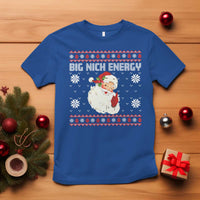 Christmas Santa Claus T Shirt Big Nick Energy Santa Ugly Xmas - Wonder Print Shop