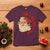 Christmas Santa T Shirt Fun Retro I Love A Man With A Beard - Wonder Print Shop