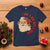 Christmas Santa T Shirt Fun Retro I Love A Man With A Beard - Wonder Print Shop