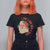 Christmas Santa T Shirt For Women Fun Retro I Love A Man With A Beard - Wonder Print Shop