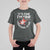 Funny Christmas Santa T Shirt For Kid It's Fine I'm Fine Everything Is Fine - Wonder Print Shop