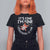 Funny Christmas Santa T Shirt For Women It's Fine I'm Fine Everything Is Fine - Wonder Print Shop