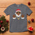 Funny Christmas Santa T Shirt Black Hip Hop Santa African American Santa Rapper Fan Gift - Wonder Print Shop