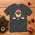 Funny Christmas Santa T Shirt Black Hip Hop Santa African American Santa Rapper Fan Gift - Wonder Print Shop