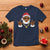 Funny Christmas Santa T Shirt Black Hip Hop Santa African American Santa Rapper Fan Gift - Wonder Print Shop