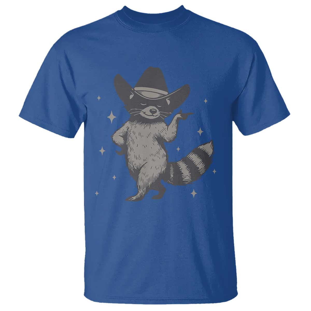 Vintage Raccoon Cowboy T Shirt Cowgirl Trash Panda Western Country - Wonder Print Shop