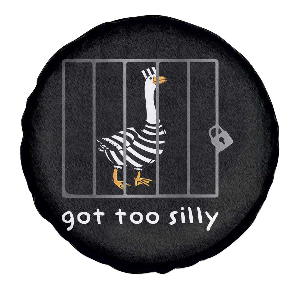 Silly Goose Spare Tire Cover Got Too Silly