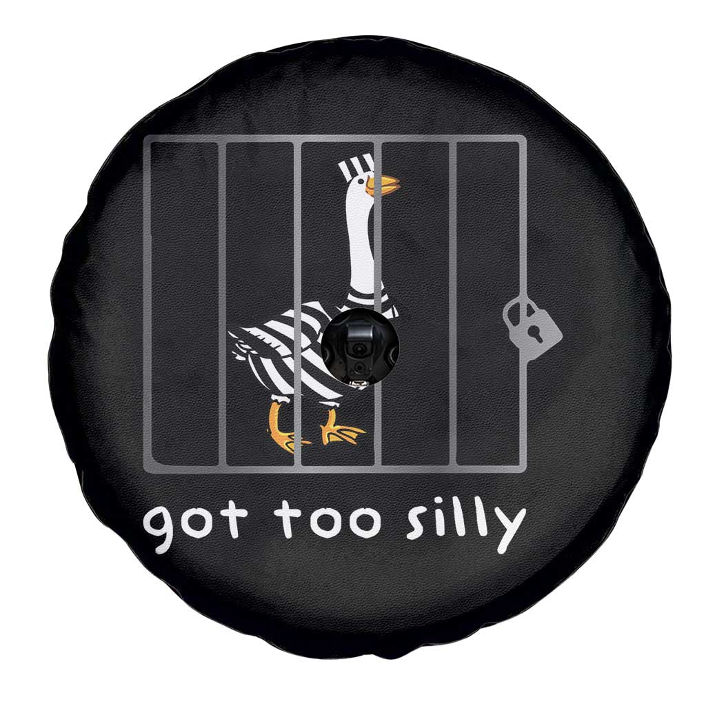 Silly Goose Spare Tire Cover Got Too Silly