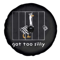 Silly Goose Spare Tire Cover Got Too Silly