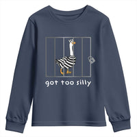 Silly Goose Youth Sweatshirt Got Too Silly