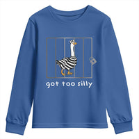 Silly Goose Youth Sweatshirt Got Too Silly