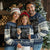 Funny Graphic Capybara Selfie with UFOs Weird Ugly Christmas Sweater - Wonder Print Shop