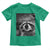 Funny Graphic Racoon Selfie with UFOs Weird Toddler T Shirt