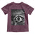 Funny Graphic Racoon Selfie with UFOs Weird Toddler T Shirt