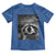 Funny Graphic Racoon Selfie with UFOs Weird Toddler T Shirt
